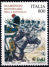 2000 REPUBBLICA ITALIANA n. 2535 BATTAGLIA MARENGO 1 V. MNH MF132587