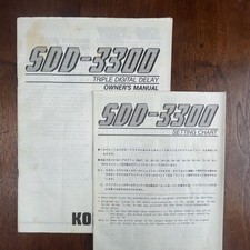 VINTAGE KORG SDD-3300 TRIPLO