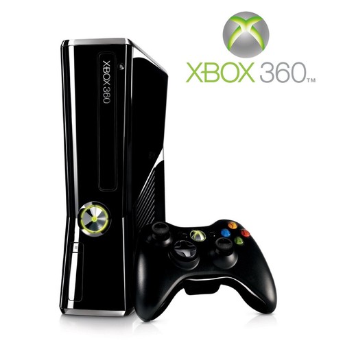 Microsoft xbox 360 slim - xbox, glossy