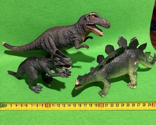 Lotto tre dinosauri vintage - tre,