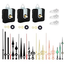 Orologio al quarzo set 3 set a batteria con sette tipi di lancette