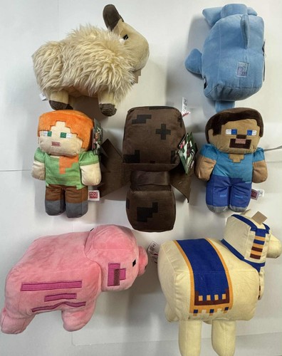 7pc mattel minecraft - 7pc,