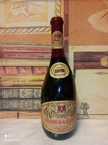 Vino 1978 barbera asti - barbera, d'asti