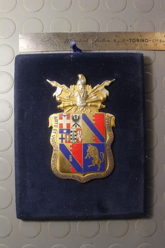 Crest militare placca - crest, scuola