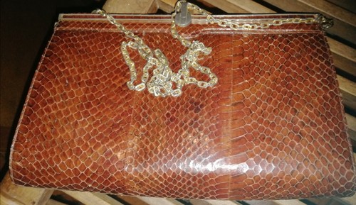 Borsa donna vintage pitone - donna,