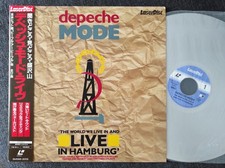 DEPECHE MODE THE WORLD WE LIVE IN JAPANESE LASER DISC JAPAN SUPER RARE!!!