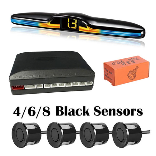 Kit sensore parcheggio 8 - kit, 4/6/8