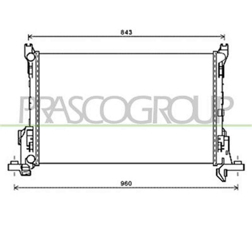 Radiatore per fiat - fiat, dal