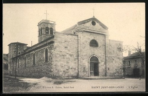 Cpa saint just sur - cpa, saint-just-sur-loire