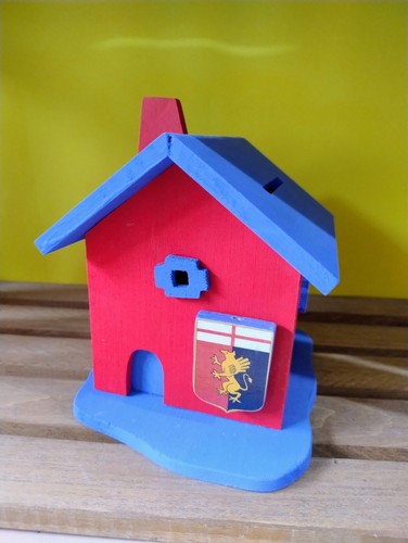 Salvadanaio legno genoa - salvadanaio,