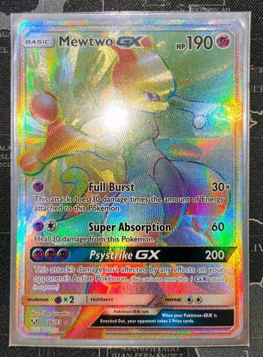 Mewtwo 76 73 - gx, (secret)