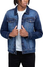 Mens Denim Jacket, Washed