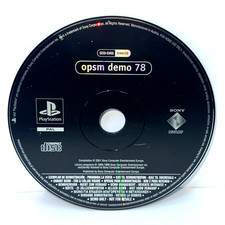 PS1 OPSM DEMO 78 PlayStation 1