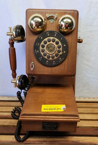 Telefono parete legno - telefono,