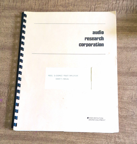 Audio research corporation - audio,