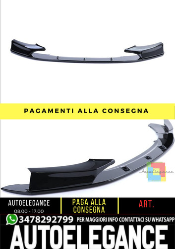 Spoiler anteriore m sport - 🔥,