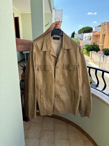 Giacca pelle uomo - pelle,