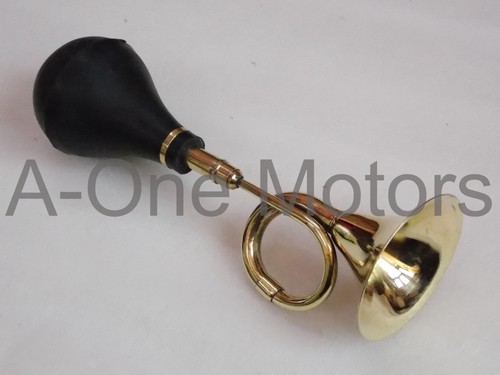 Tromba antica vintage ottone