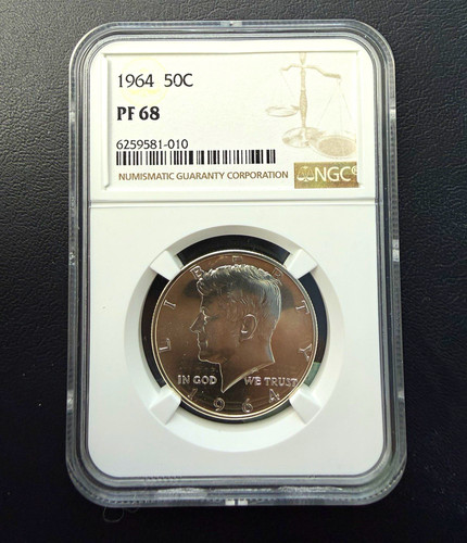 1964 kennedy mezzo dollaro 50c - dollaro,