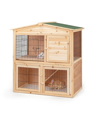 Lionto gabbia coniglio legno - gabbia,