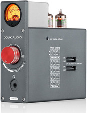 Douk Audio JAN5654 T4 plus Hifi Tubo Valvola Preamplificatore Phono MM/MC per Gi