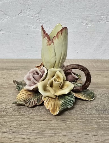Portacandele ceramica - in,