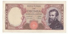10000 LIRE MICHELANGELO DECR
