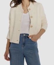 Bomber Nic+Zoe donna avorio