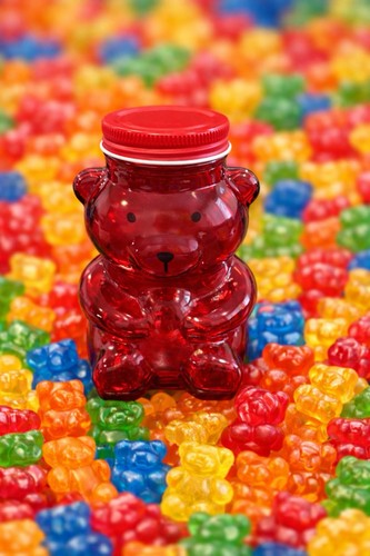 Contenitore per orso vetro - per, in