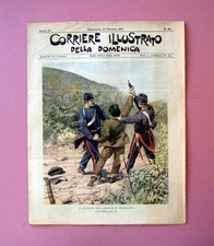 Corriere Illustrato Domenica n.43 1901 Arresto Brigante Musolino