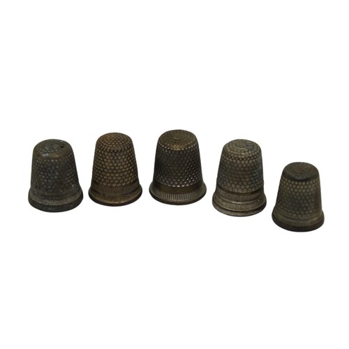 Ditali bronzo antico - ditali,