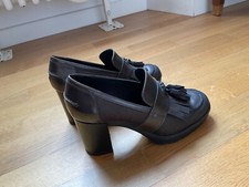 Scarpe Geox mocassino con tacco come nuove