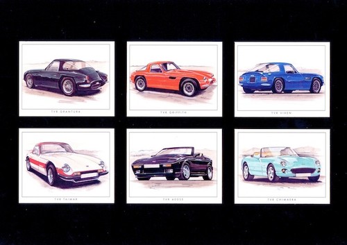 Tvr original collectors card - original,