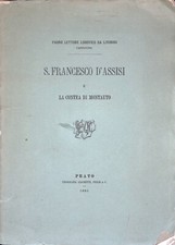 S. Francesco d'Assisi e la contea di montauto - Padre Lettore Lodovico Da Livor