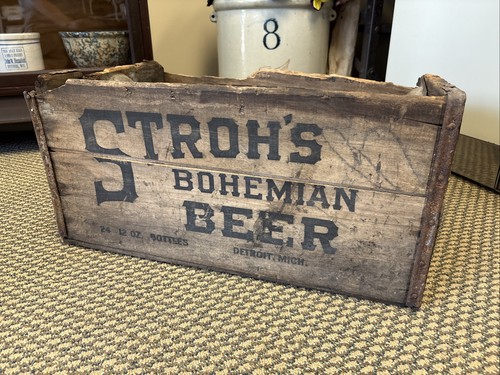 Cassa birra vintage legno - birra,