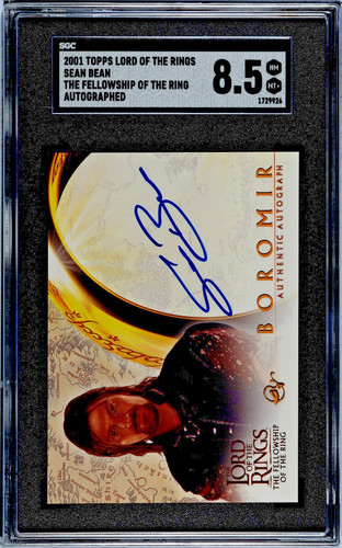 2001 topps signore degli - il,