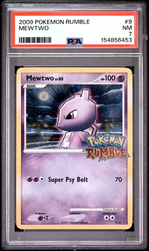 Psa mewtwo rumble pokemon - psa,