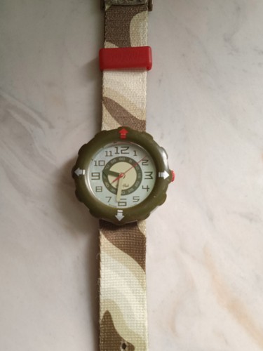 Orologio flik flak verde - flik,