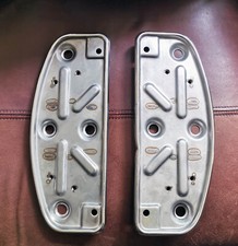 Piastre poggiapiedi pilota Moto Guzzi California Eldorado 1400. Un paio usati. 