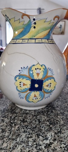 Vaso ceramica dipinto mano - ceramica, a