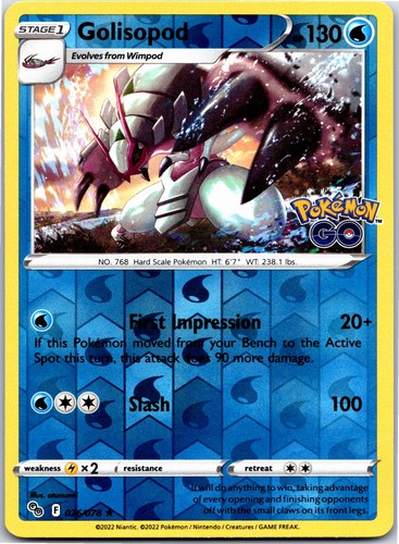 Golisopod reverse holo - golisopod,