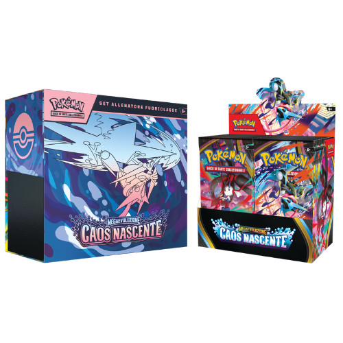 Pokemon caos nascente display - pokemon,