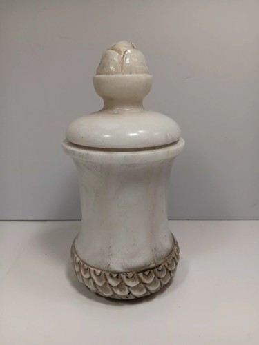 Vaso vintage bianco - vaso,