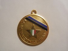 Medaglia calcio inter congress club 1969