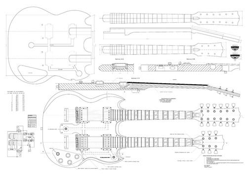 Piani chitarra gibson doppio - piani,