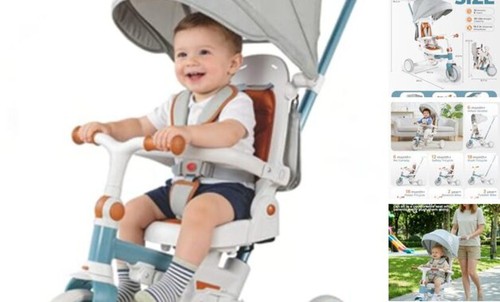Tricycle for toddlers - 7-in-1,