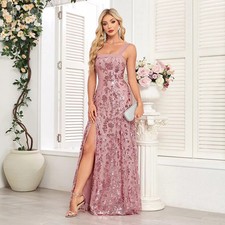 Vestito Abito Elegante Lungo