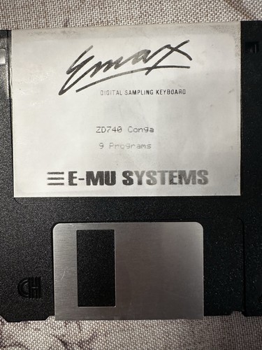 Emax sound library floppy - e-mu,