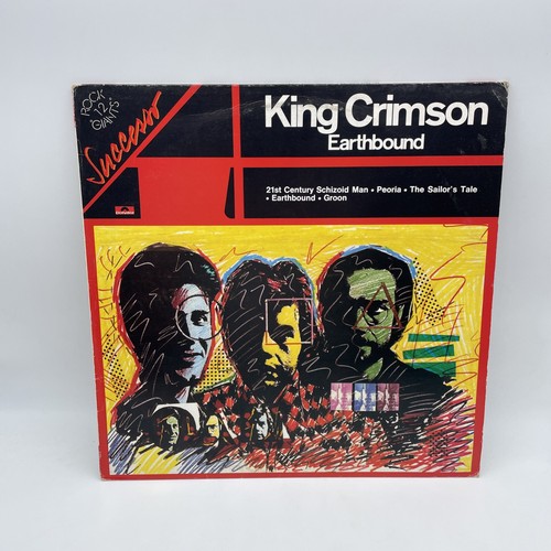 King crimson earthbound lp - crimson,
