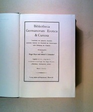 Bibliotheca Germanorum Erotica